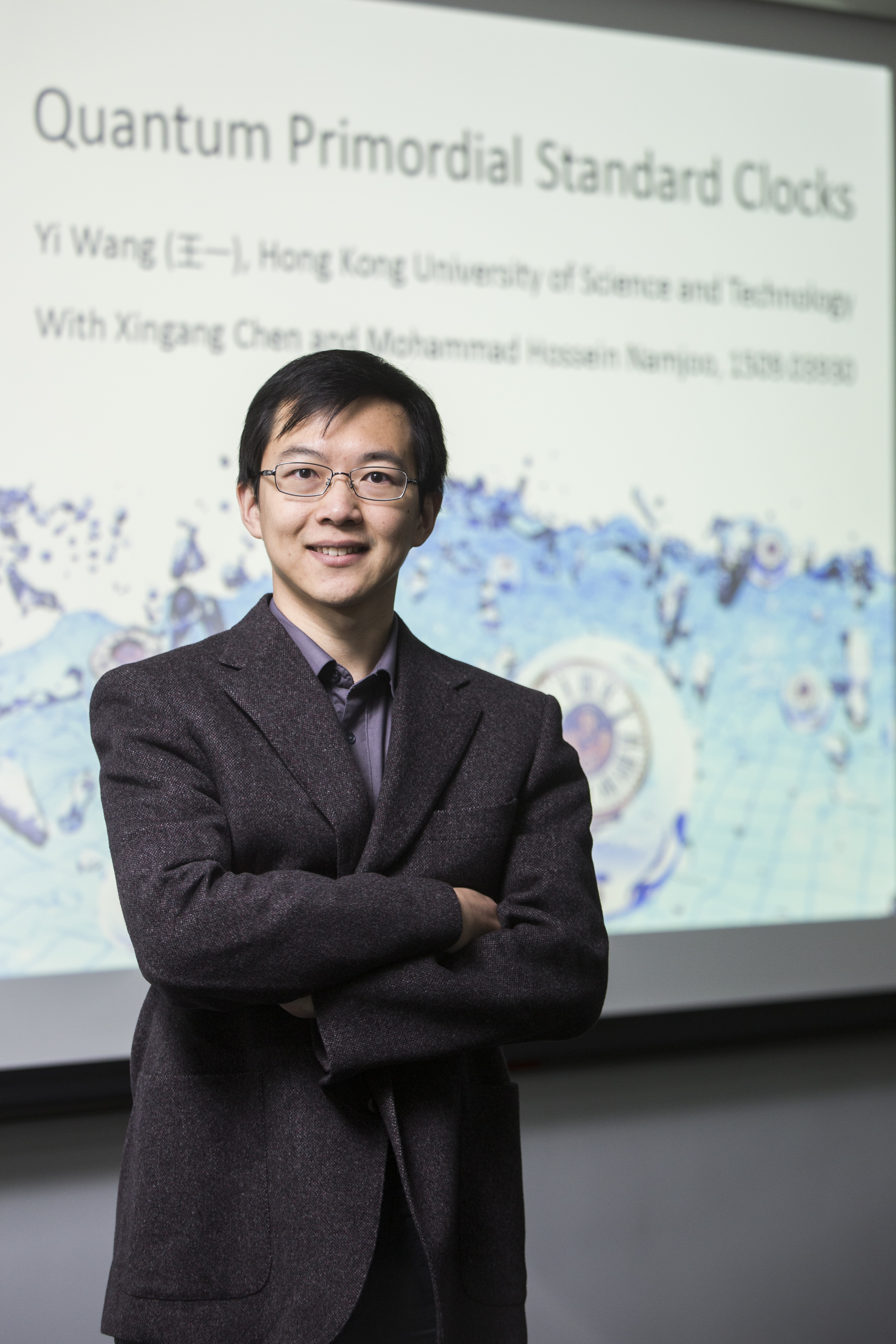Prof. WANG Yi from the Department of Physics