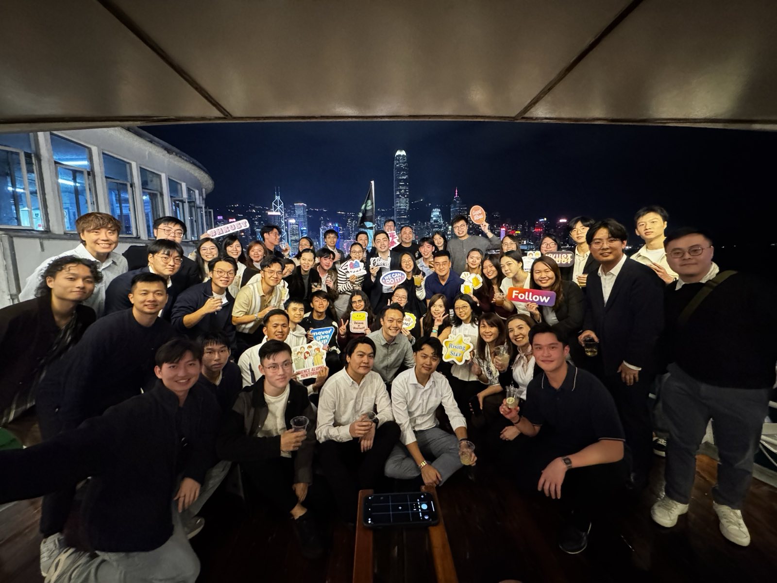 group photo of closing