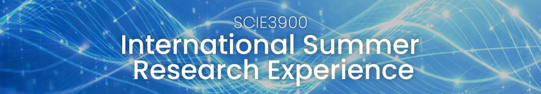 SCIE3900 International Research Experience