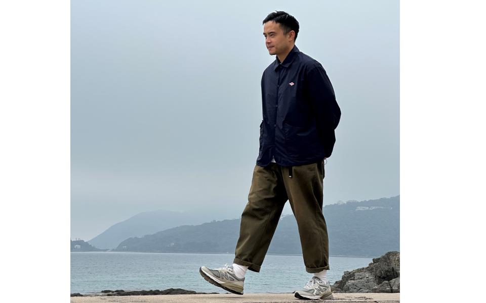 重游宿舍海边，贾胜枫当年经常和同学来看海，坐在长堤夜话。