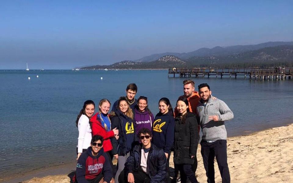 Kamila (3rd from right) had the opportunity to study abroad at the University of California, Berkeley, where she not only enhanced her knowledge but also was able to discover and experience American culture.